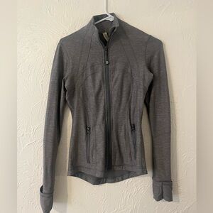 Lululemon Gray Zip-Up Jacket